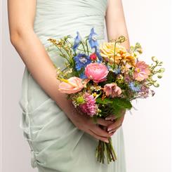 Bridesmaid Bouquet Colour Pop