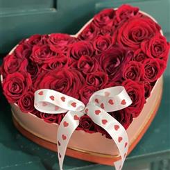 Love Heart Rose Box
